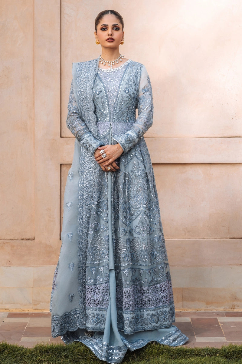 EMBROIDERED CHIFFON - FW25-007 - UNSTITCHED