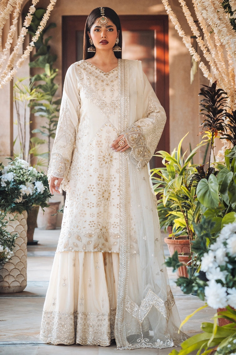 EMBROIDERED SILK - FW25-004 - UNSTITCHED