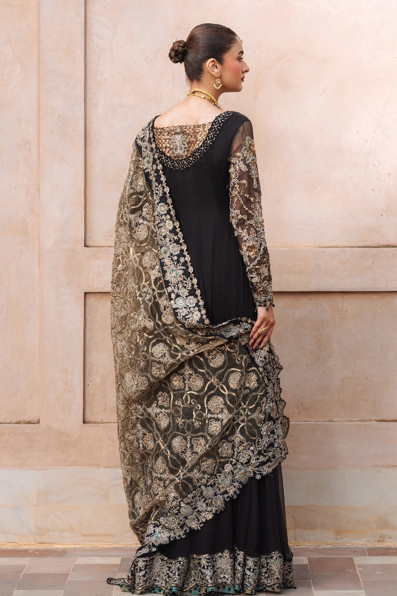 EMBROIDERED CHIFFON - FW25-006 - UNSTITCHED