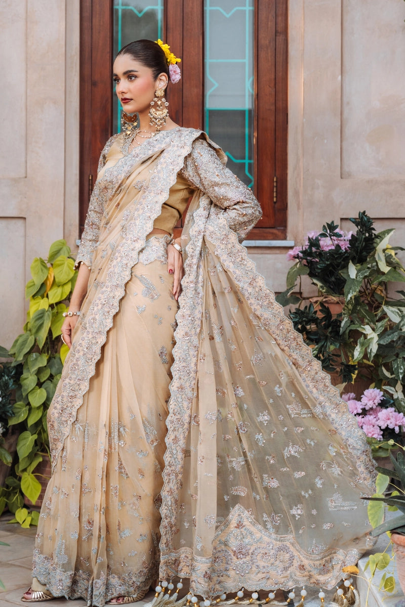 EMBROIDERED CHIFFON - FW25-008 - UNSTITCHED