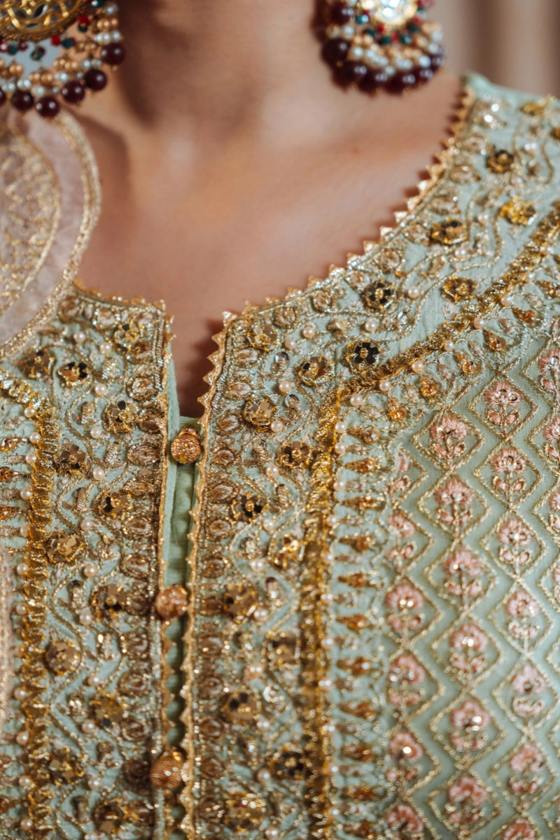 EMBROIDERED CHIFFON - FW25-001 - UNSTITCHED