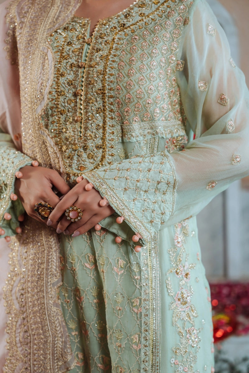 EMBROIDERED CHIFFON - FW25-001 - UNSTITCHED