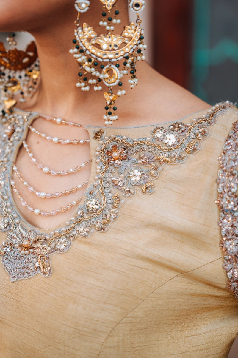 EMBROIDERED CHIFFON - FW25-008 - UNSTITCHED