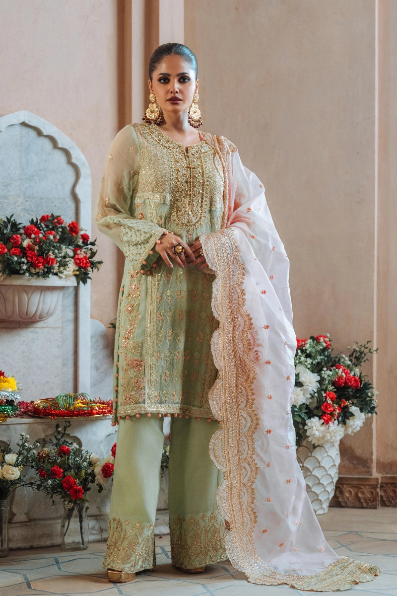 EMBROIDERED CHIFFON - FW25-001 - UNSTITCHED