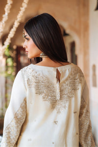 EMBROIDERED SILK - FW25-004 - UNSTITCHED