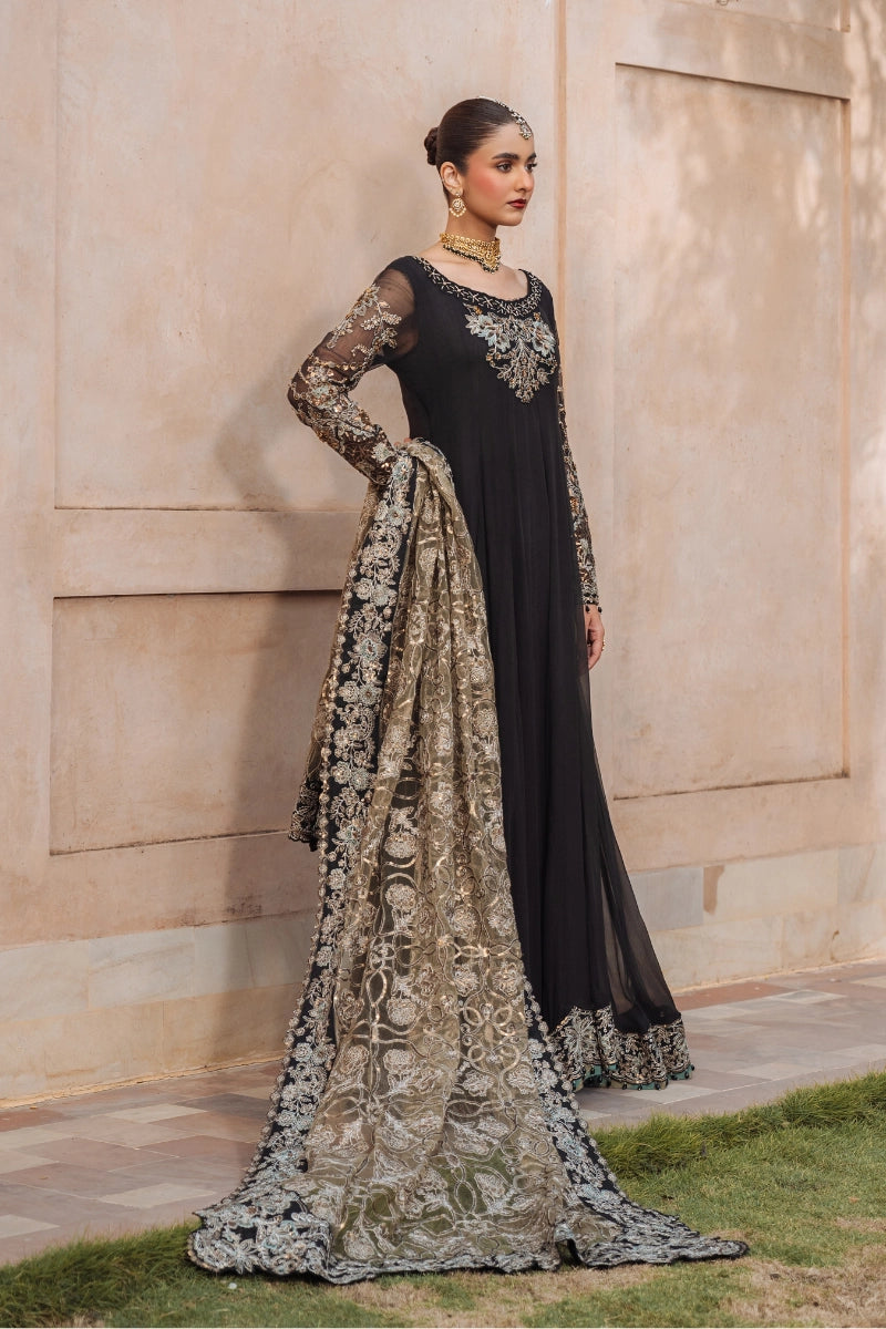 EMBROIDERED CHIFFON - FW25-006 - UNSTITCHED