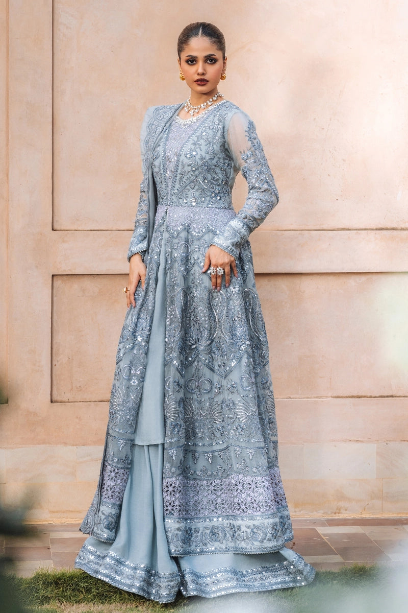 EMBROIDERED CHIFFON - FW25-007 - UNSTITCHED