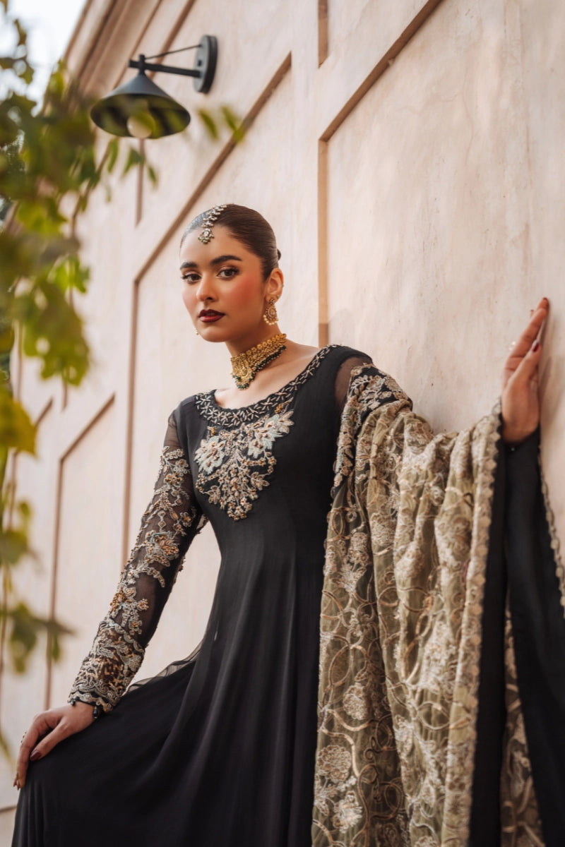 EMBROIDERED CHIFFON - FW25-006 - UNSTITCHED