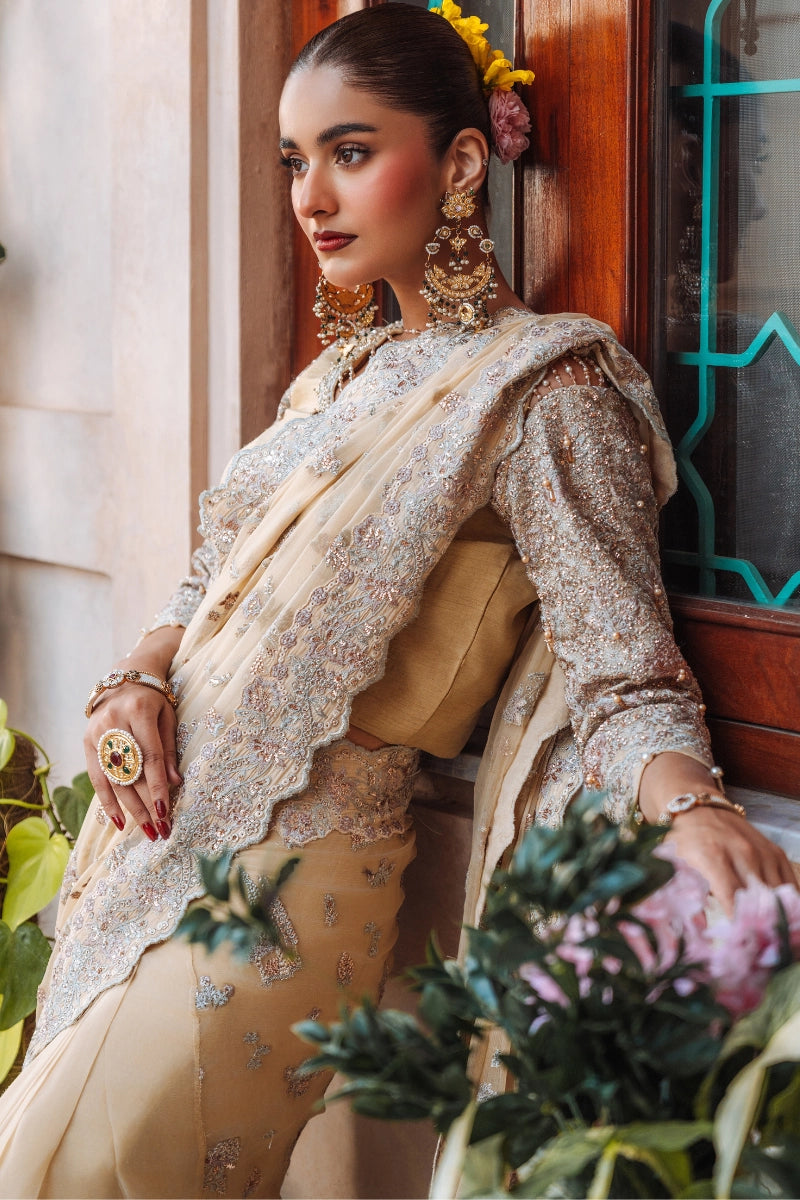 EMBROIDERED CHIFFON - FW25-008 - UNSTITCHED