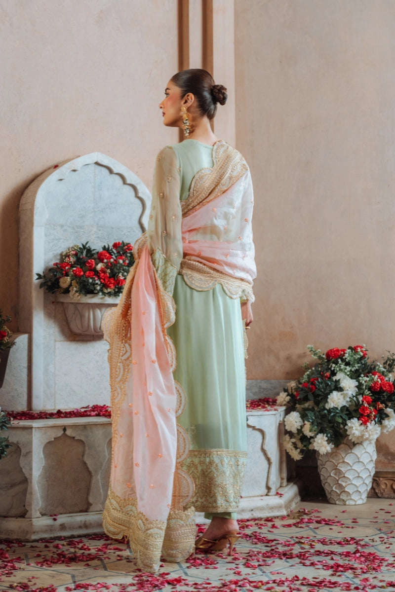 EMBROIDERED CHIFFON - FW25-001 - UNSTITCHED