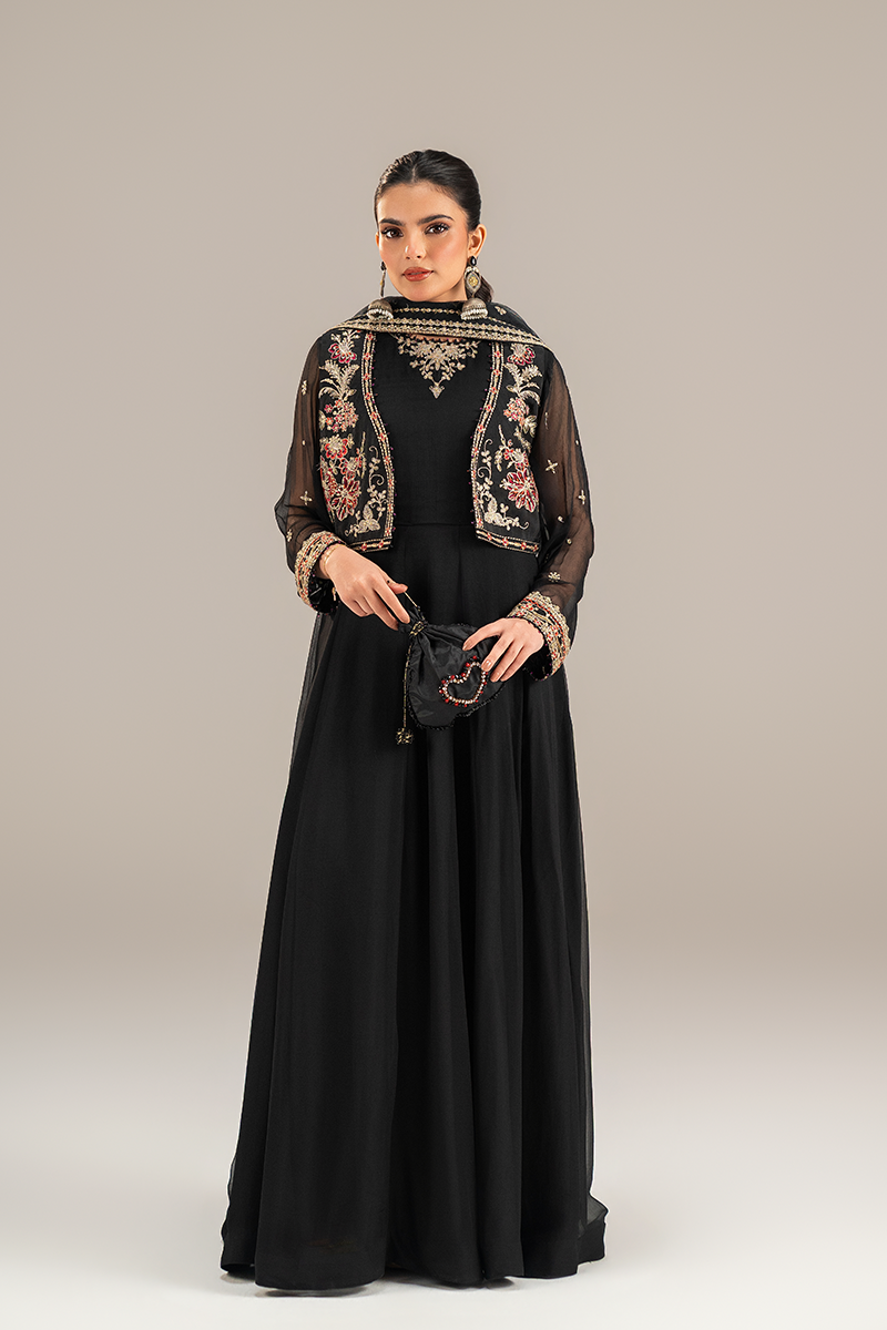 Embroidered Silk Pret - 26-04 - Ready to Wear