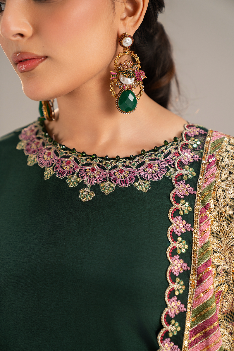 EMBROIDERED SILK - 26 - 04 - Unstitched