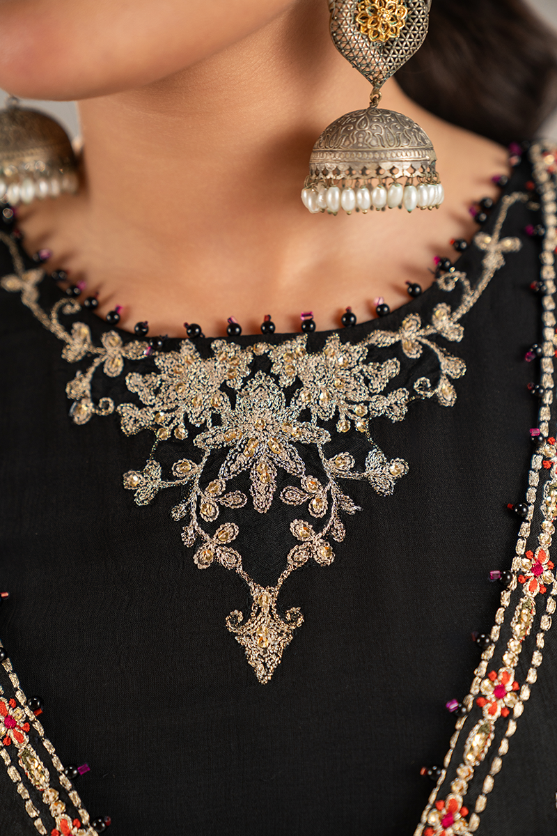 Embroidered Silk Pret - 26-04 - Ready to Wear