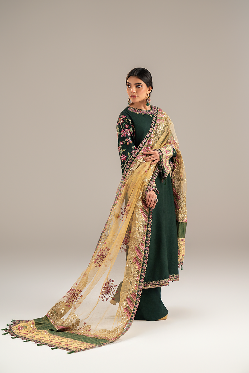 EMBROIDERED SILK - 26 - 04 - Unstitched