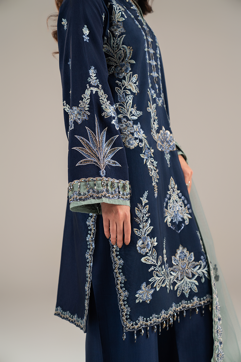 EMBROIDERED SILK - 26 - 03 - Unstitched