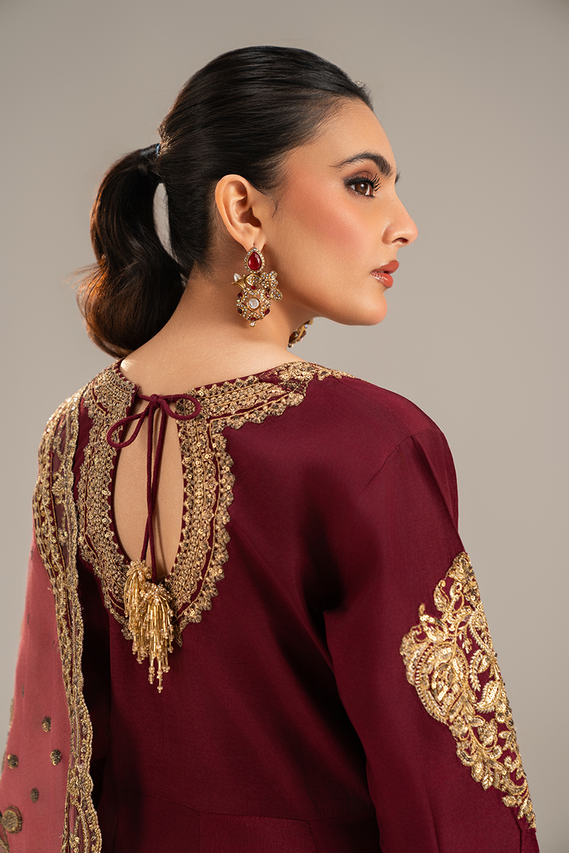 EMBROIDERED SILK - 26 - 02 - Unstitched