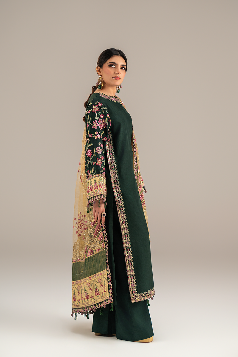 EMBROIDERED SILK - 26 - 04 - Unstitched