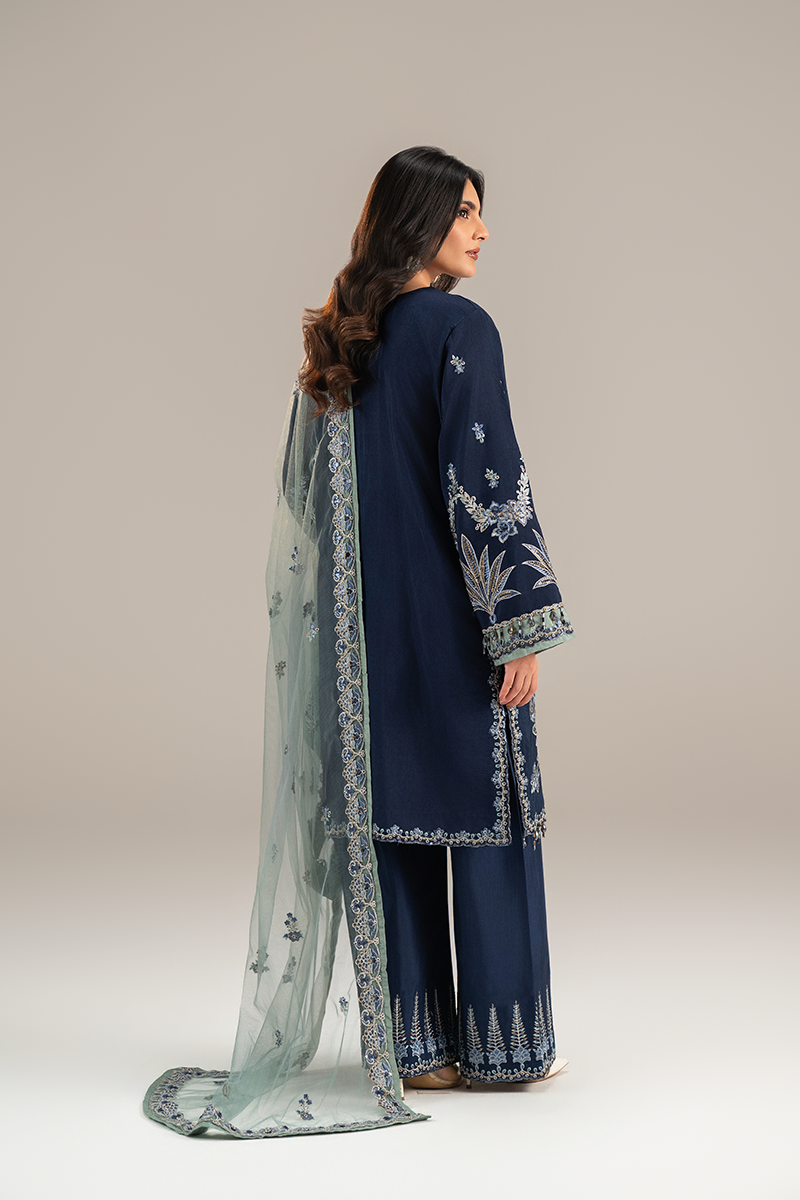 EMBROIDERED SILK - 26 - 03 - Unstitched