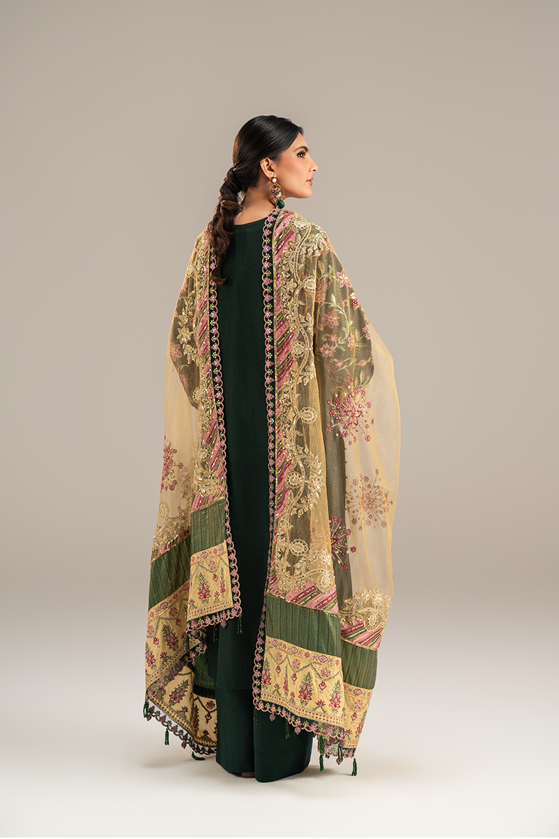 EMBROIDERED SILK - 26 - 04 - Unstitched