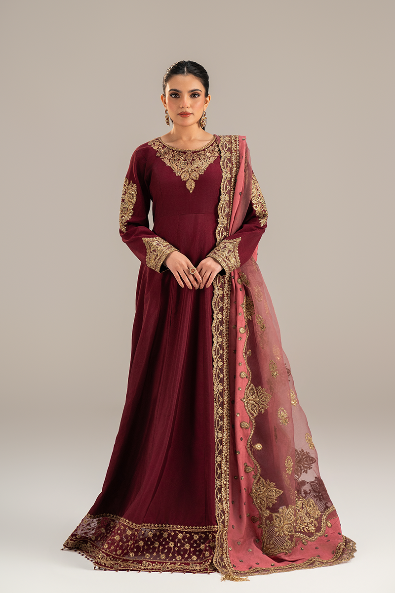 EMBROIDERED SILK - 26 - 02 - Unstitched