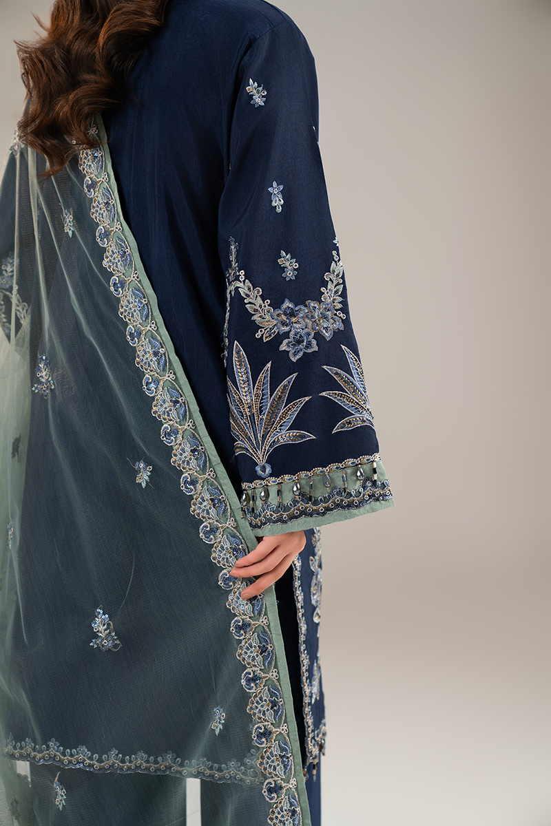 EMBROIDERED SILK - 26 - 03 - Unstitched