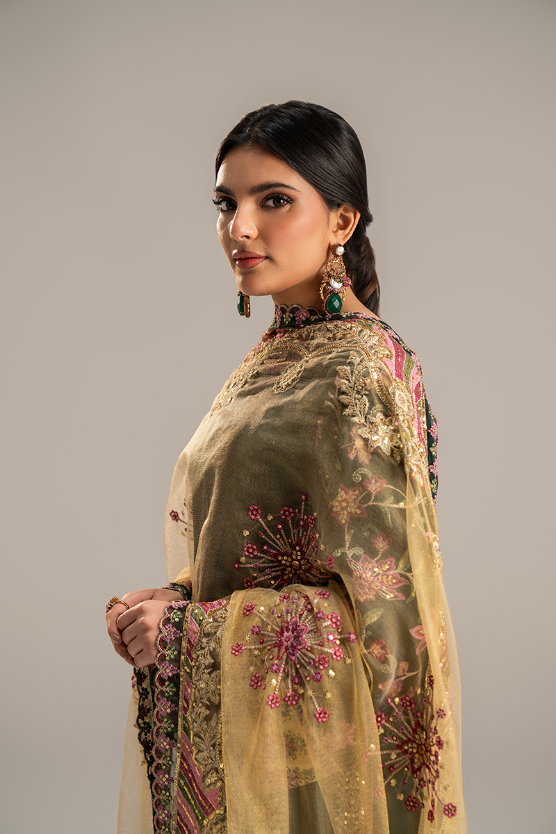 EMBROIDERED SILK - 26 - 04 - Unstitched